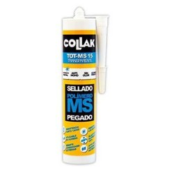 Tot-ms 15 transparente 280 ml polimero collak