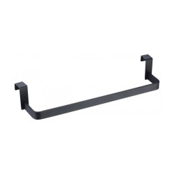 Toallero a mueble lance 36 cms negro stock