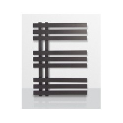 Radiador toallero cicsa verona 80x50 negro
