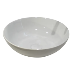 Lavabo ceramico salvia 40 cms blanco brillo stock
