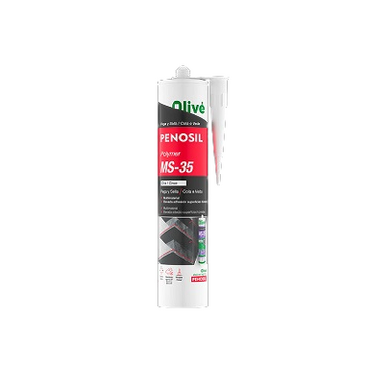 Ms-35 transparente cartucho 300 ml polimerica penosil