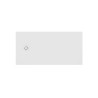 Compra Plato terran textura grava 100x70 blanco stock en