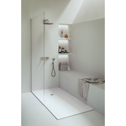Plato pizarra fd nature 160x70 blanco stock