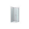 Compra Mampara roca victoria plus mr 90 (r50) (86.5-89) plata