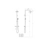 Compra Victoria-t plus columna roca ducha termostatica cromo