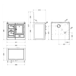 Cocina hergom saja 7 vitro herraje cromo
