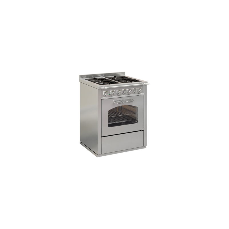 Compra Cocina de gas modelo gd7 en acero inoxidable con horno