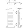Compra Radiador toallero cicsa 112x50/45 cromado rtc12045 en