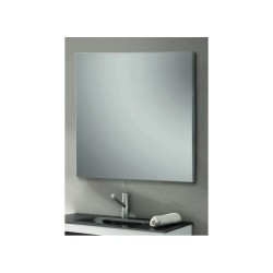 Espejo agneta marco acero 100x80 stock