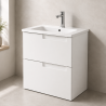 Compra Unik aleyda 2c 70x38f blanco mate: mueb+lavabo stock en
