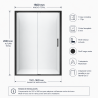 Compra Mampara victoria plus l2-e 160x2000(152.1-162)