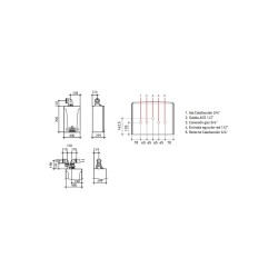 Compra Caldera de gas baxi platinum compact 26/26 f eco 60/100
