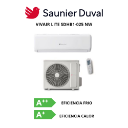 Compra Aire acondicionado split 1x1 saunier duval vivair lite