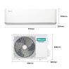 Compra Aire acondicionado split 1x1 hisense max comfort