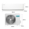 Compra Aire acondicionado split 1x1 hisense max comfort