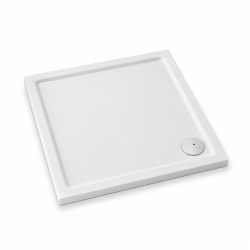 Compra Plato ducha acrílico granada st 900x900x135 blanco en