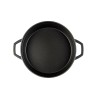 Cazuela baja de hierro fundido Hosse 26 cm gris