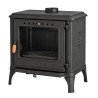 Estufa de leña de hierro fundido Thermozoff 8015 10,6 kW gris