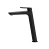 Beta lavabo alto negro stock
