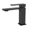 Bold lavabo negro stock
