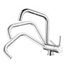 Tile fregadero caño abatible cromo stock