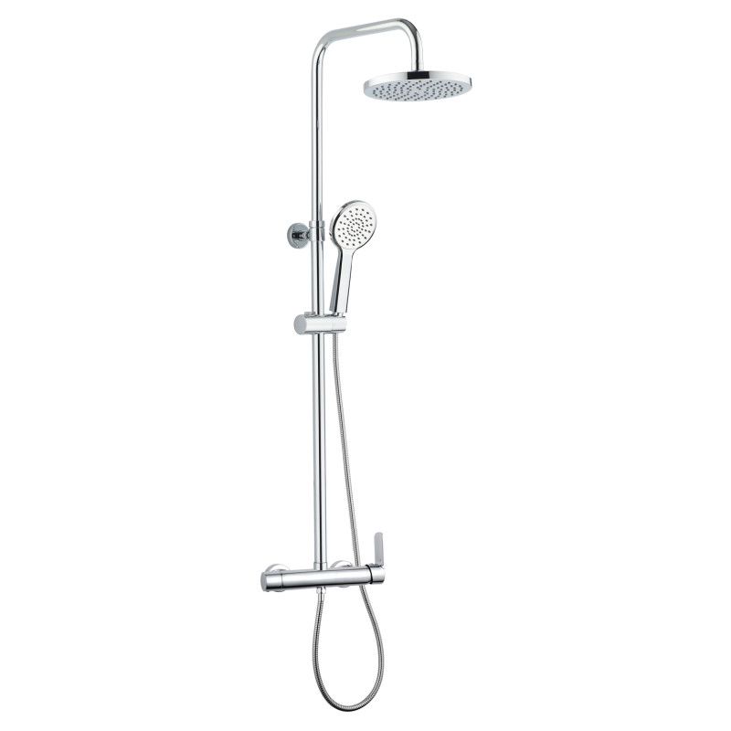 New pacific columna monomando ducha cromo stock