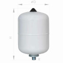 Vaso expansion ibaiondo 18cmr 18 litros acs