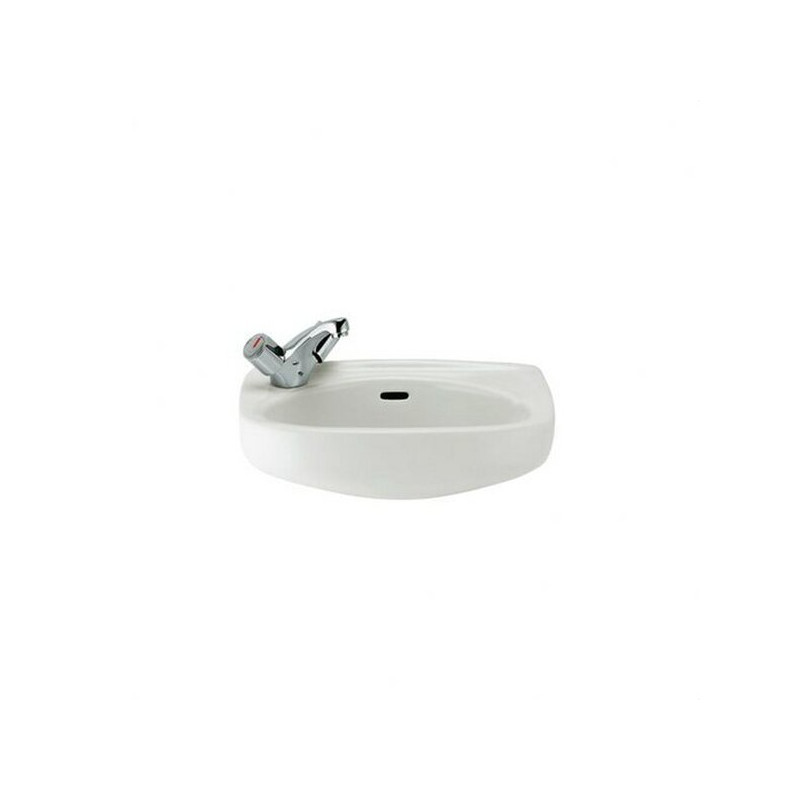 Compra Lavamanos roca ibis blanco stock en Saneamientos Pereda.