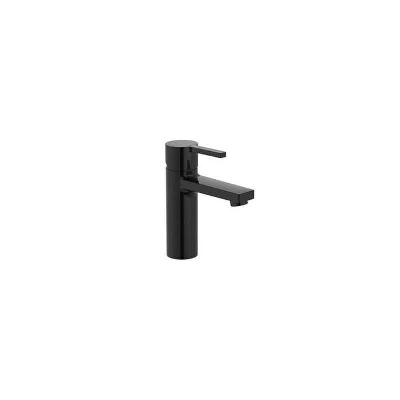 Naia roca lavabo cuerpo liso negro titanio