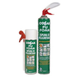 Bote poliuretano 750ml canula collak