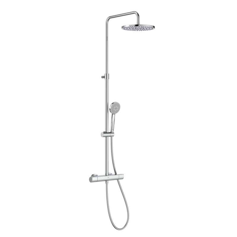 Columna ducha roca even-t round telescopica stock