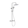 Columna ducha vega plus round regulable cromo stock