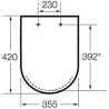 Compra Asiento roca dama-n compacto blanco en Saneamientos