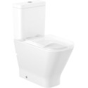 Taza roca the gap comfort square rimless blanco stock