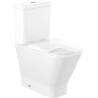 Compra Taza roca the gap comfort square rimless blanco stock en