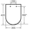 Compra Asiento roca dama-n compacto amortiguado blanco stock en