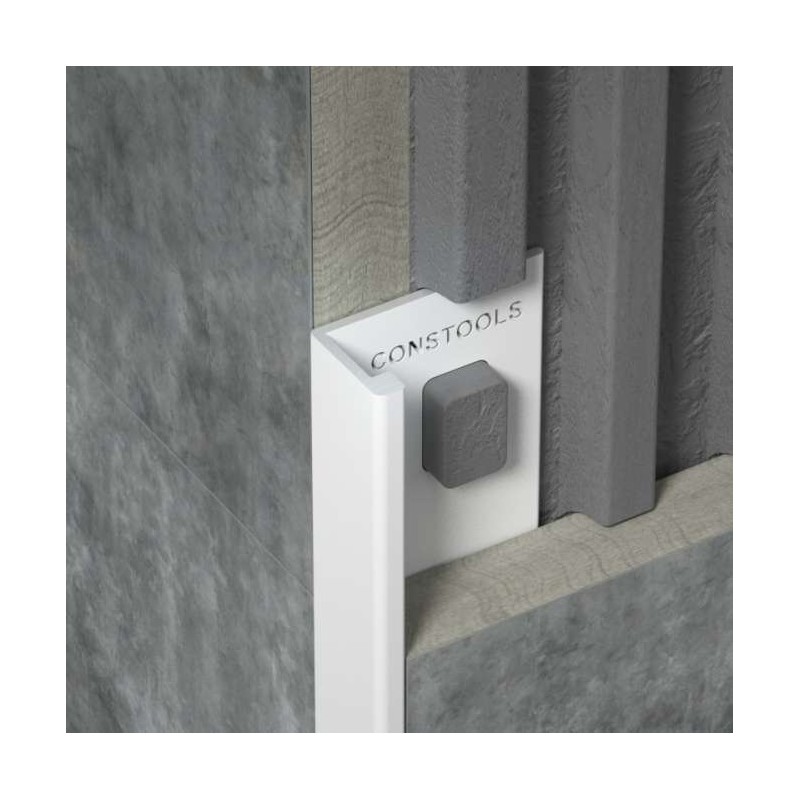 Perfil angle lacado blanco 12 stock