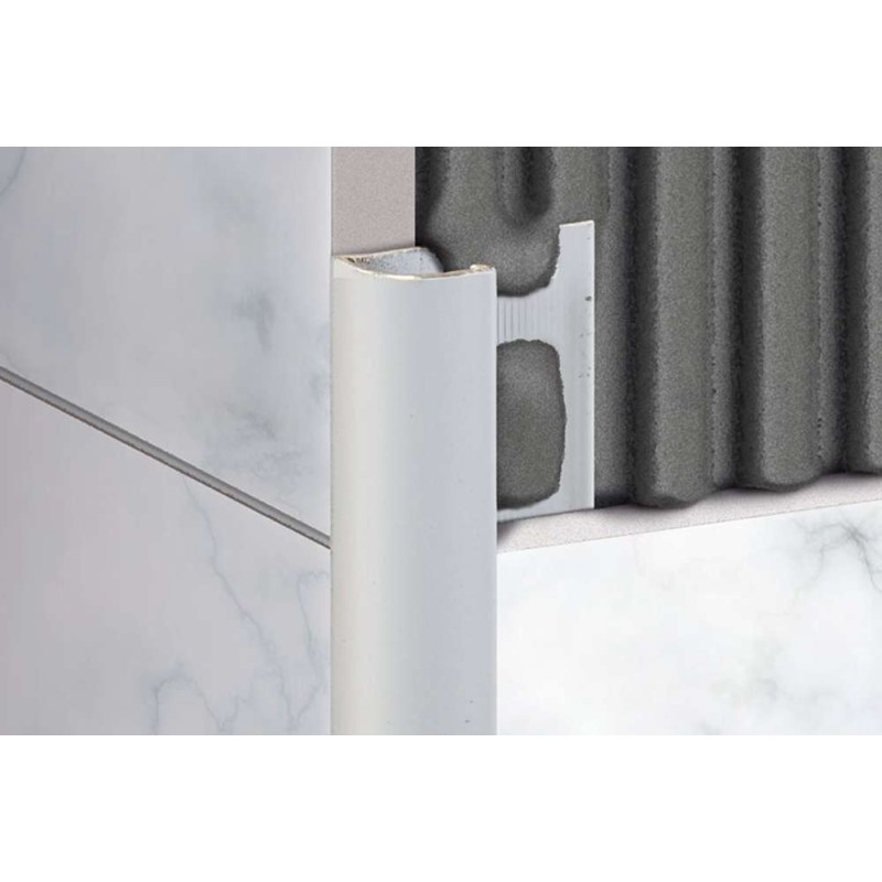 Perfil trim plata mate 12