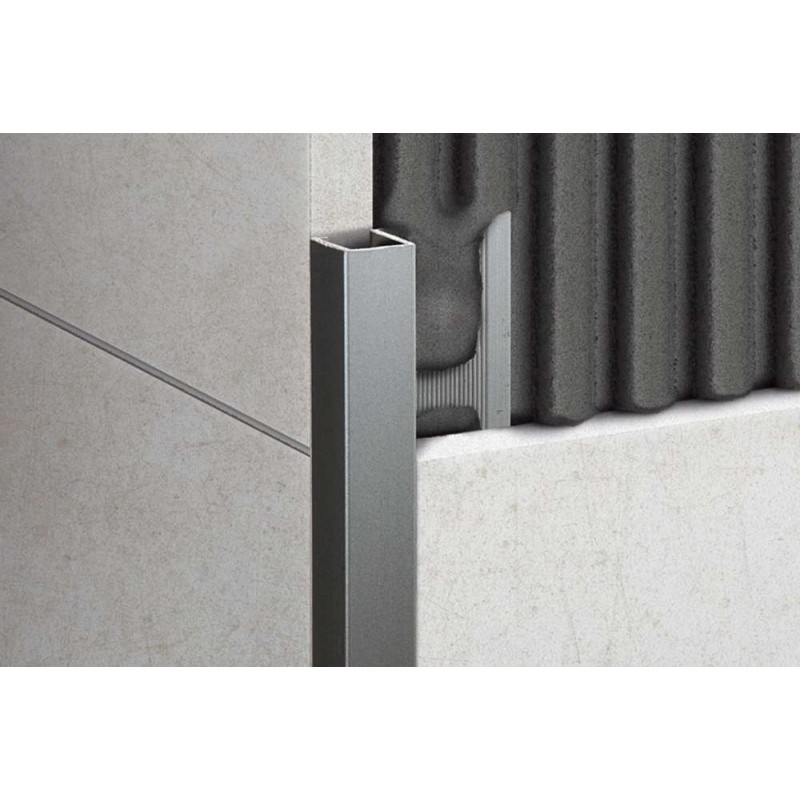 Perfil style plata mate 12
