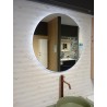 Espejo round diametro 80 luz led stock