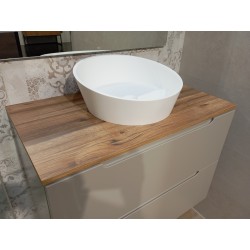 Tapa lavabo sobre encimera 61x46 desierto stock - Saneamientos