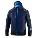 Chaqueta tech soft shell york navy/royal talla l sparco