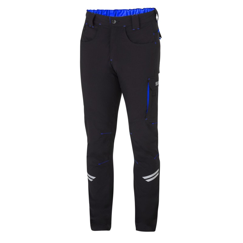 Pantalon tech light trousers kansas navy/royal talla l sparco