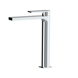 Compra Alpha lavabo alto cromo stock en Saneamientos Pereda.