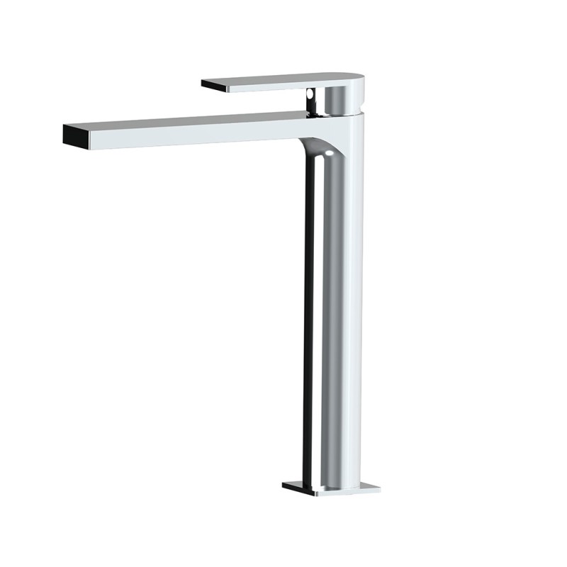 Compra Alpha lavabo alto cromo stock en Saneamientos Pereda.