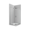 Mampara victoria mr 90x90 r50 plata brillo tte 86-89 stock ROCA - 5