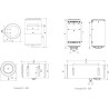 Compra Termo electrico thermor concept 100 vertical en