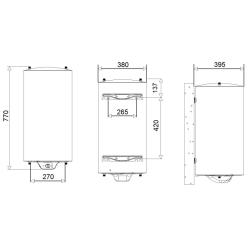 Termo multiposicion h050 50 litros 770x380x395 - Saneamientos