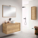 Mueble aries 100 2 cajones susp roble hasta fin de stock
