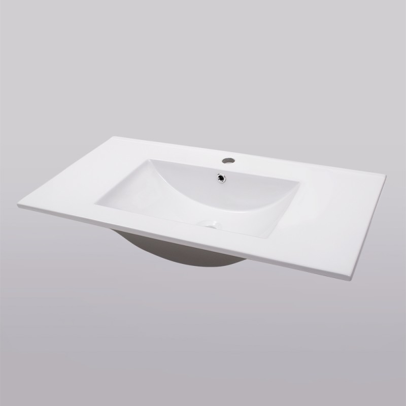 Compra Encimera egeo 81x46 blanco stock en Saneamientos Pereda.